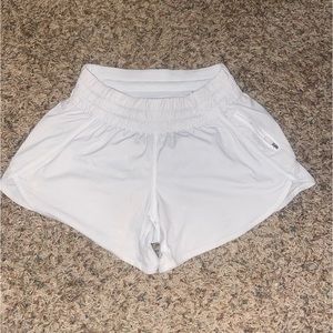 off white 3” lulu shorts
